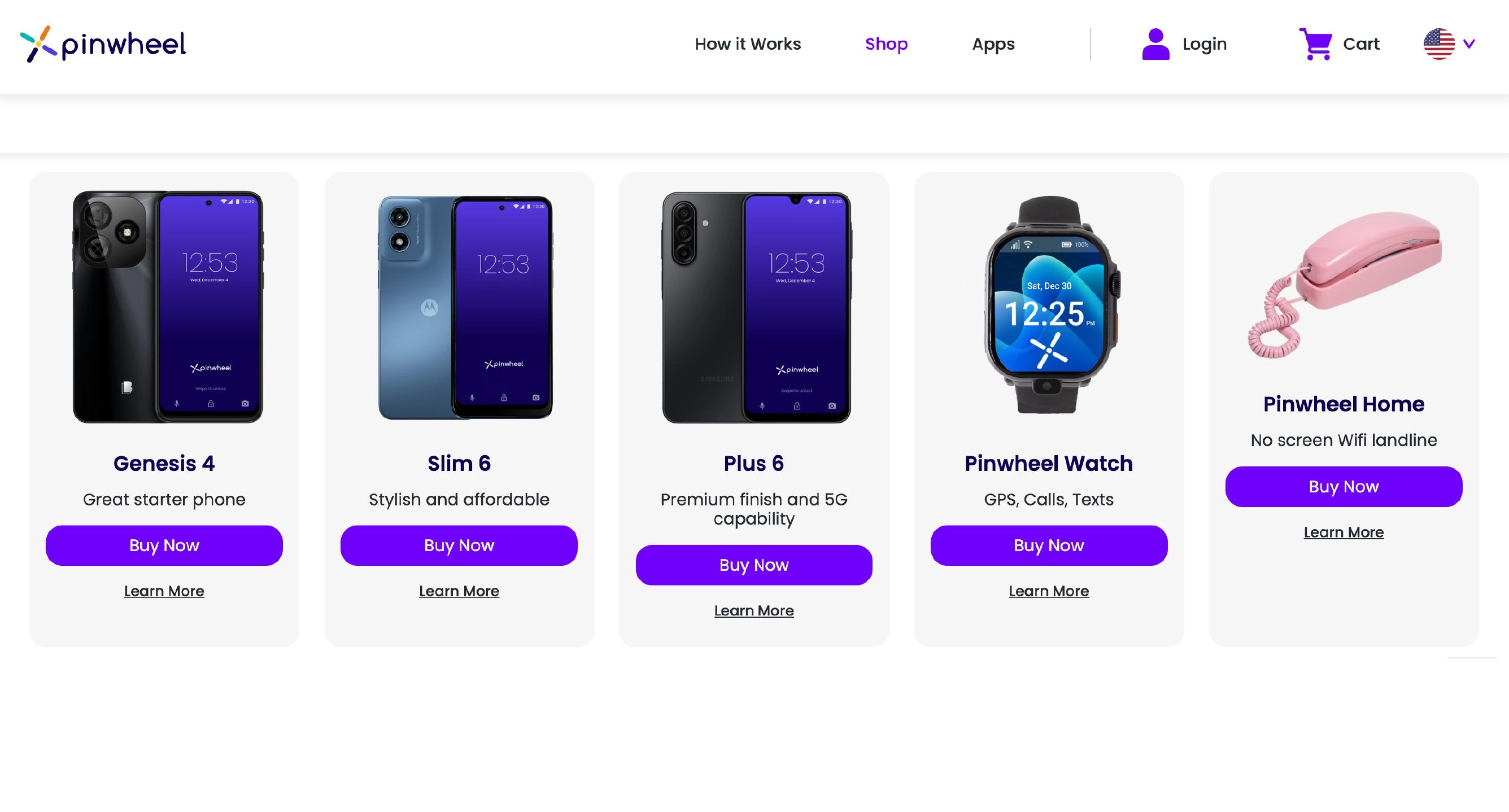 Pinwheel's Devices - 3 Smartphones, 1 Smartwatch, and 1 oldschool landline phone.