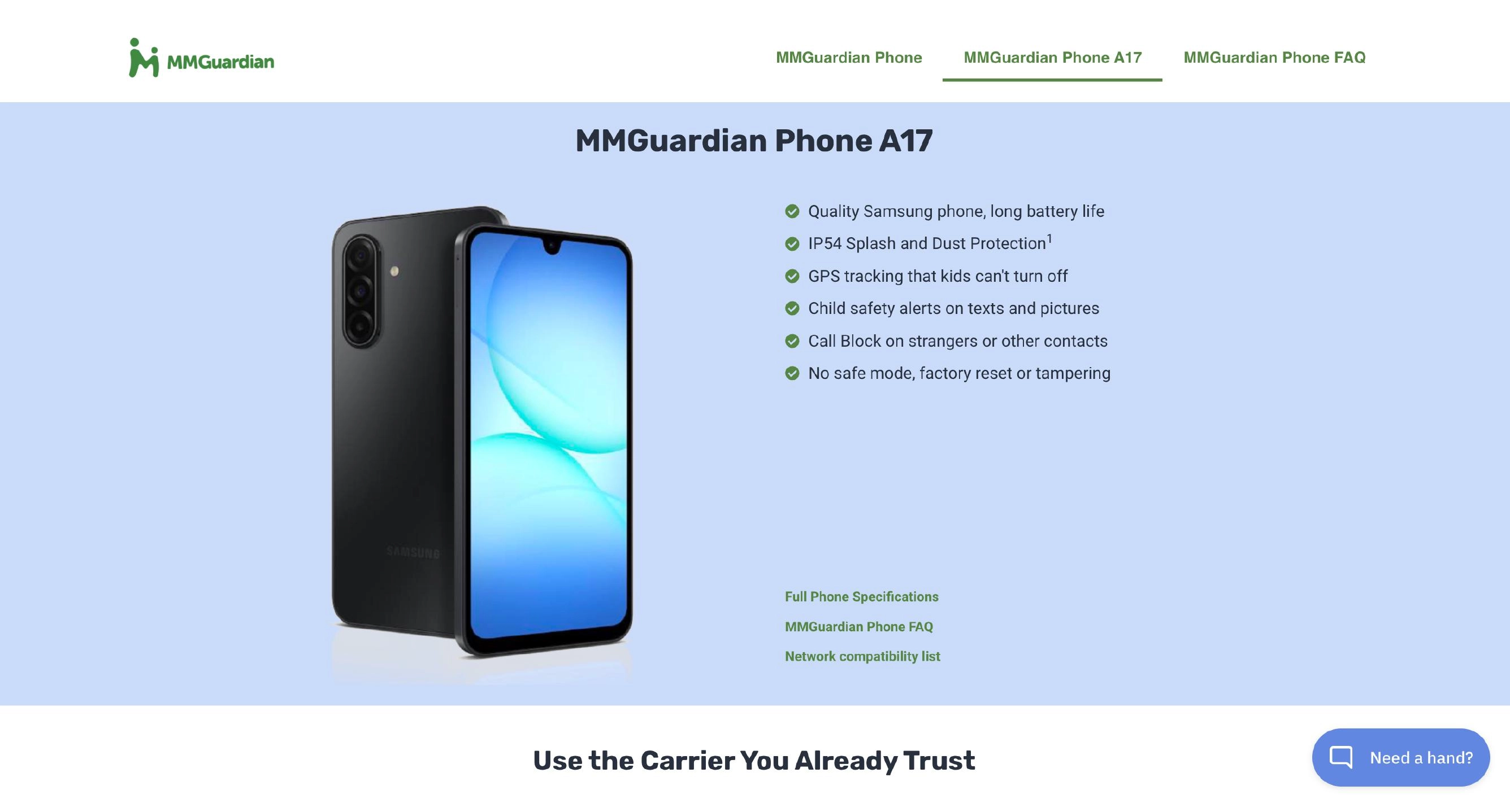 MM Guardian Phone A17