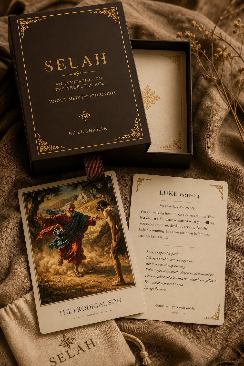 A dek of cards mockup