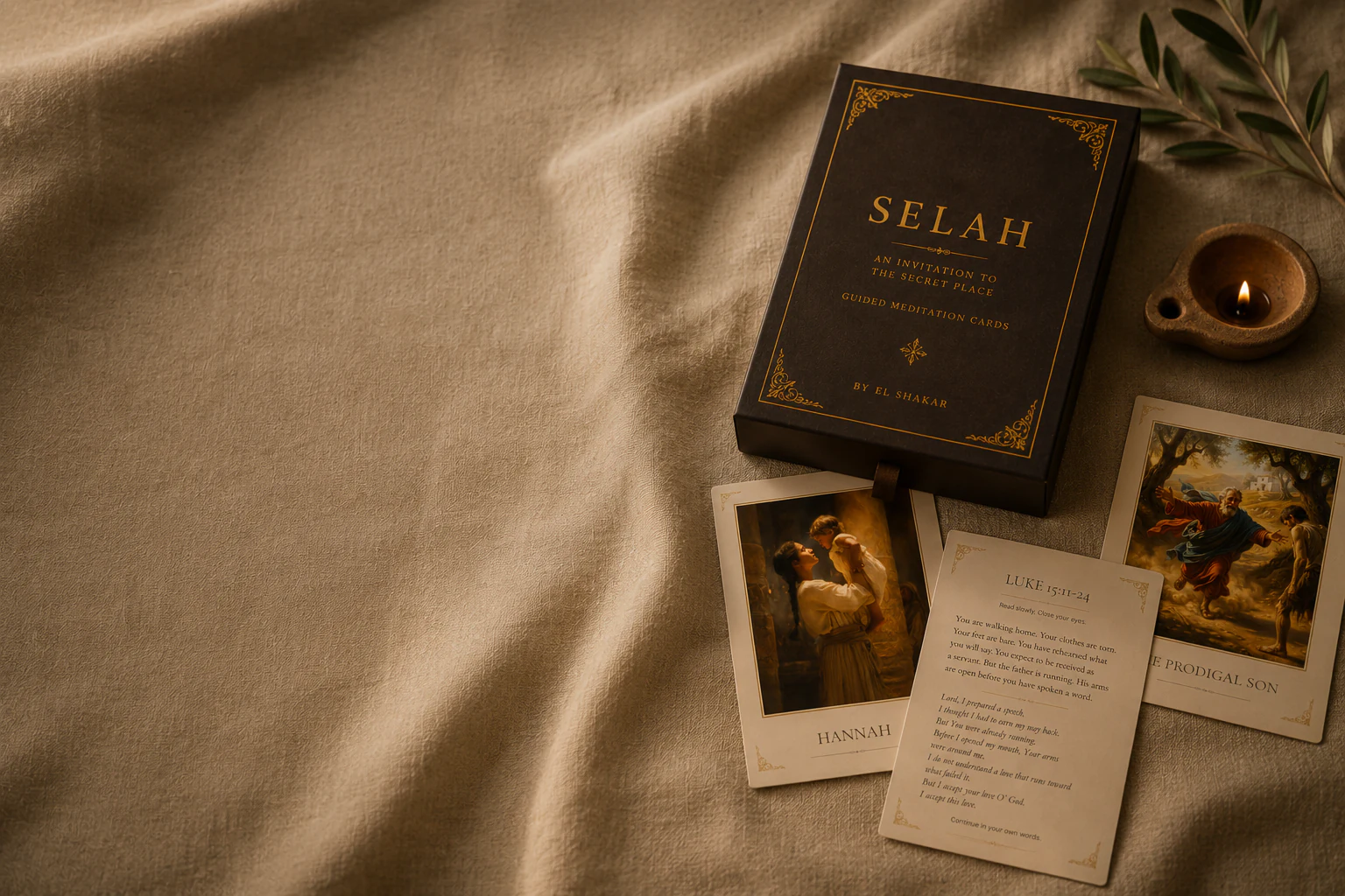 A dek of cards mockup