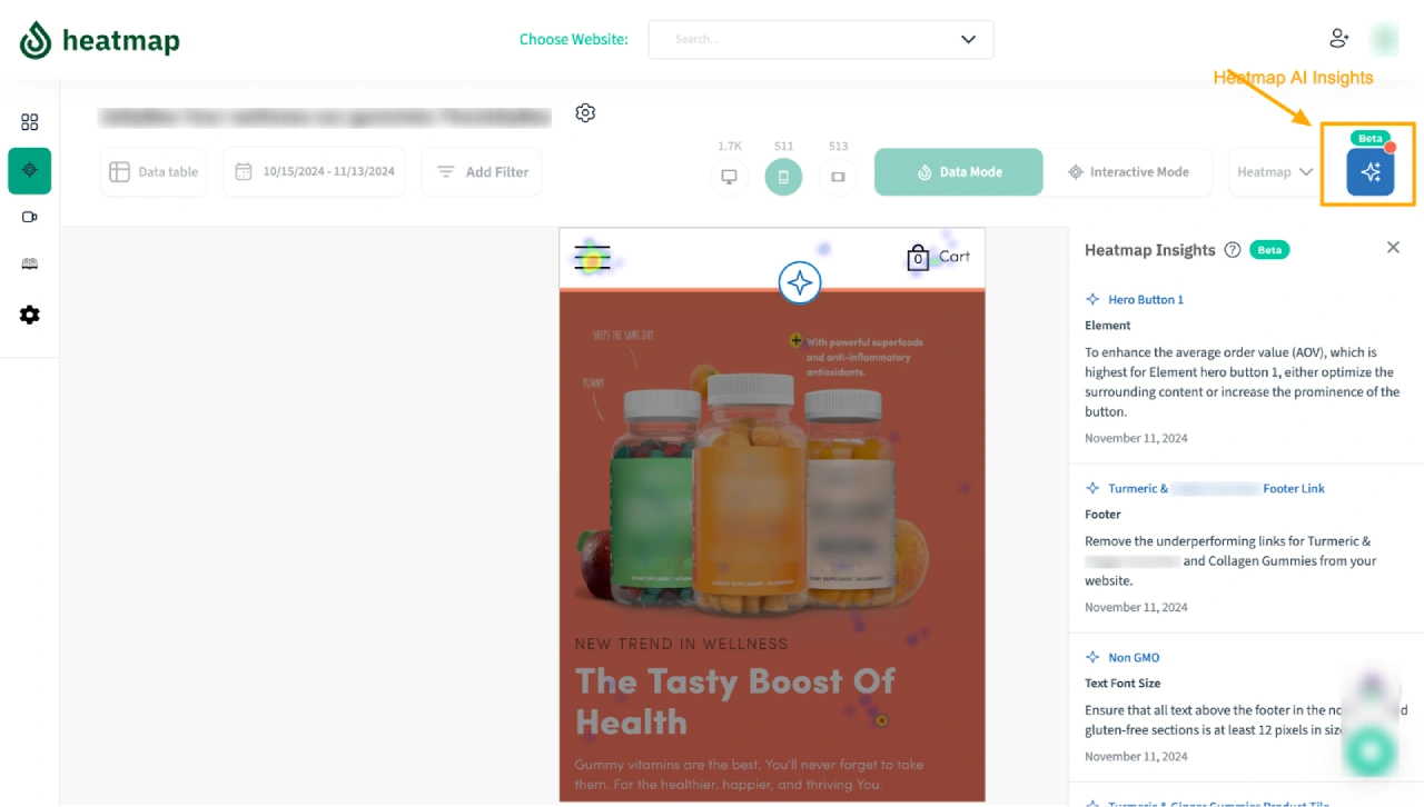 heatmap ai insights