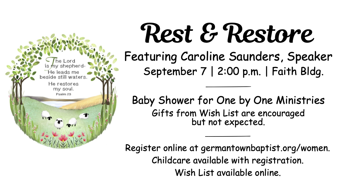Rest & Restore - Women's Fellowship