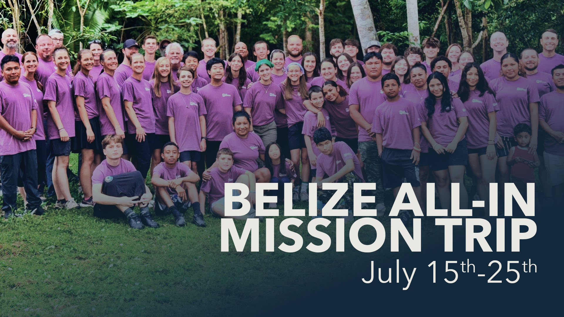 Belize All-In Mission Trip