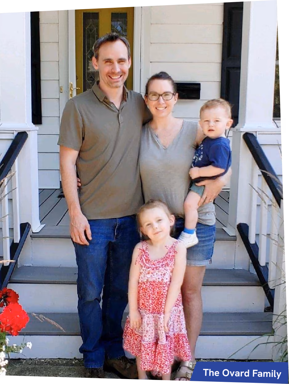 Dr. Ovard and family