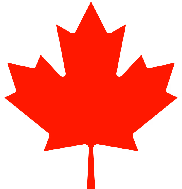 Canadian maple leaf