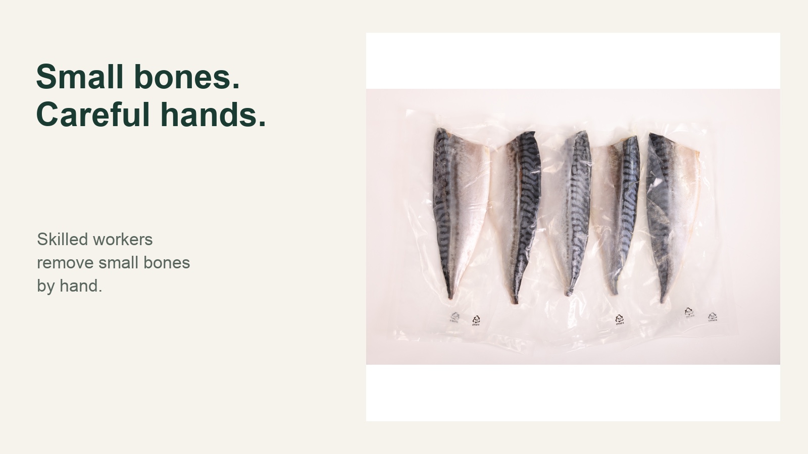 JABAN Deboned Fish: Small bones. Careful hands.