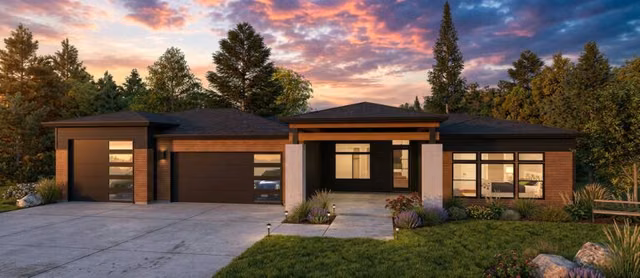 Exterior design preview of plan 24-172 Modern by Design Northwest