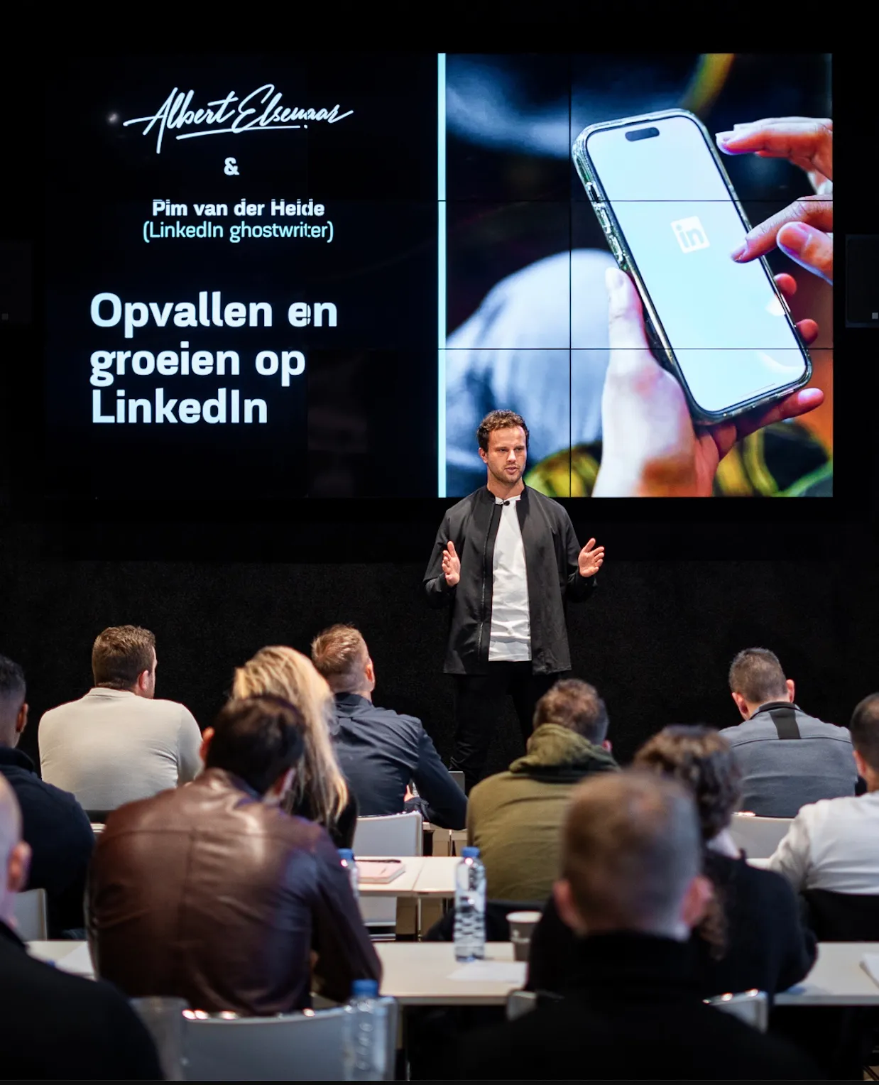 Pim vertelt over opvallen en groeien op LinkedIn