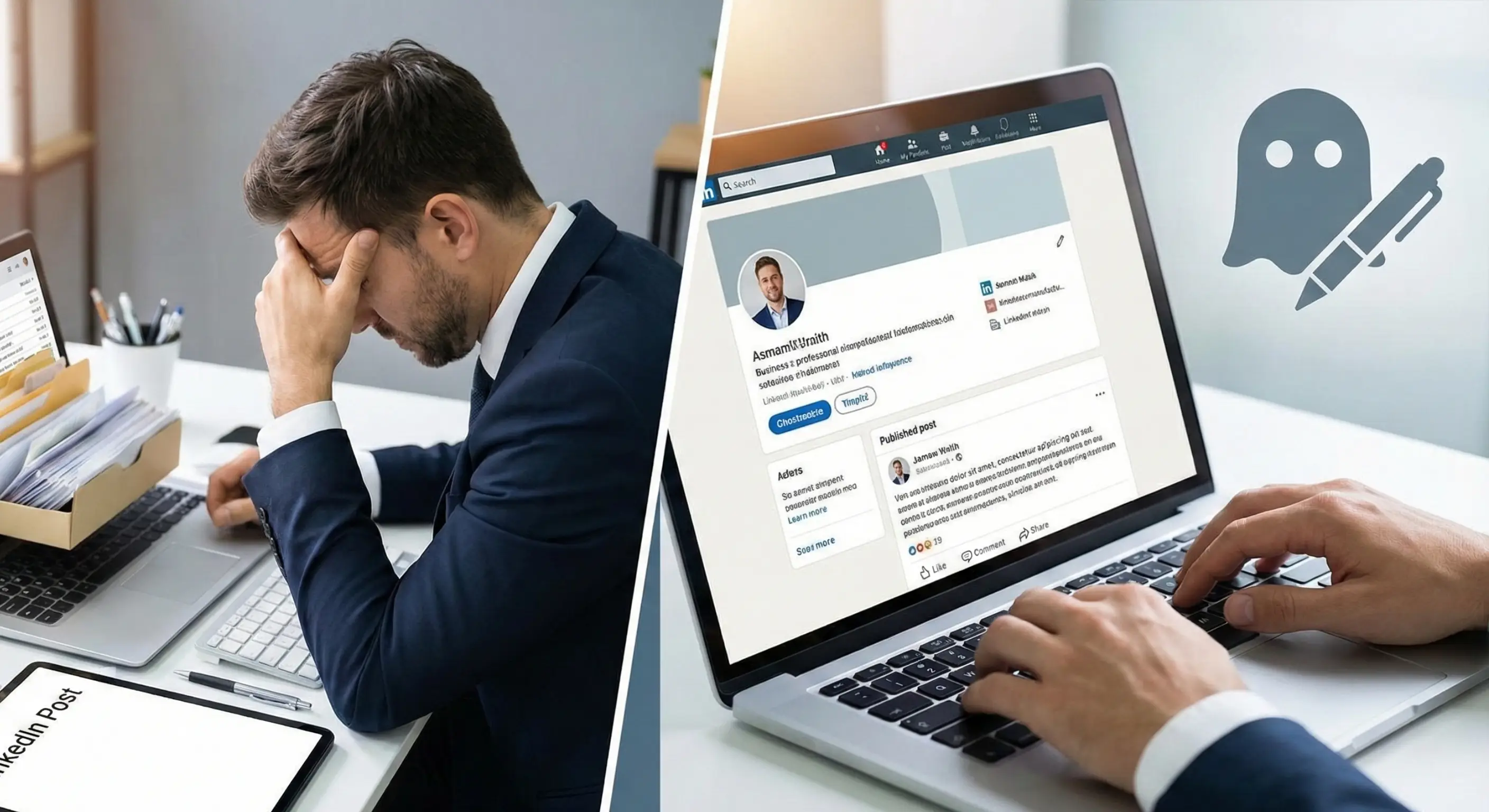 5 Tekenen dat jij een ghostwriter nodig hebt voor je personal brand