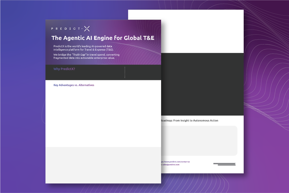 PredictX - Agentic AI Global T&E Solutions