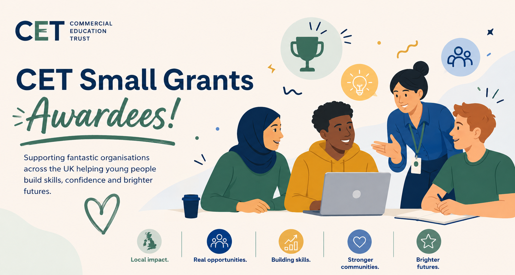 Seven new Small Grants awarded