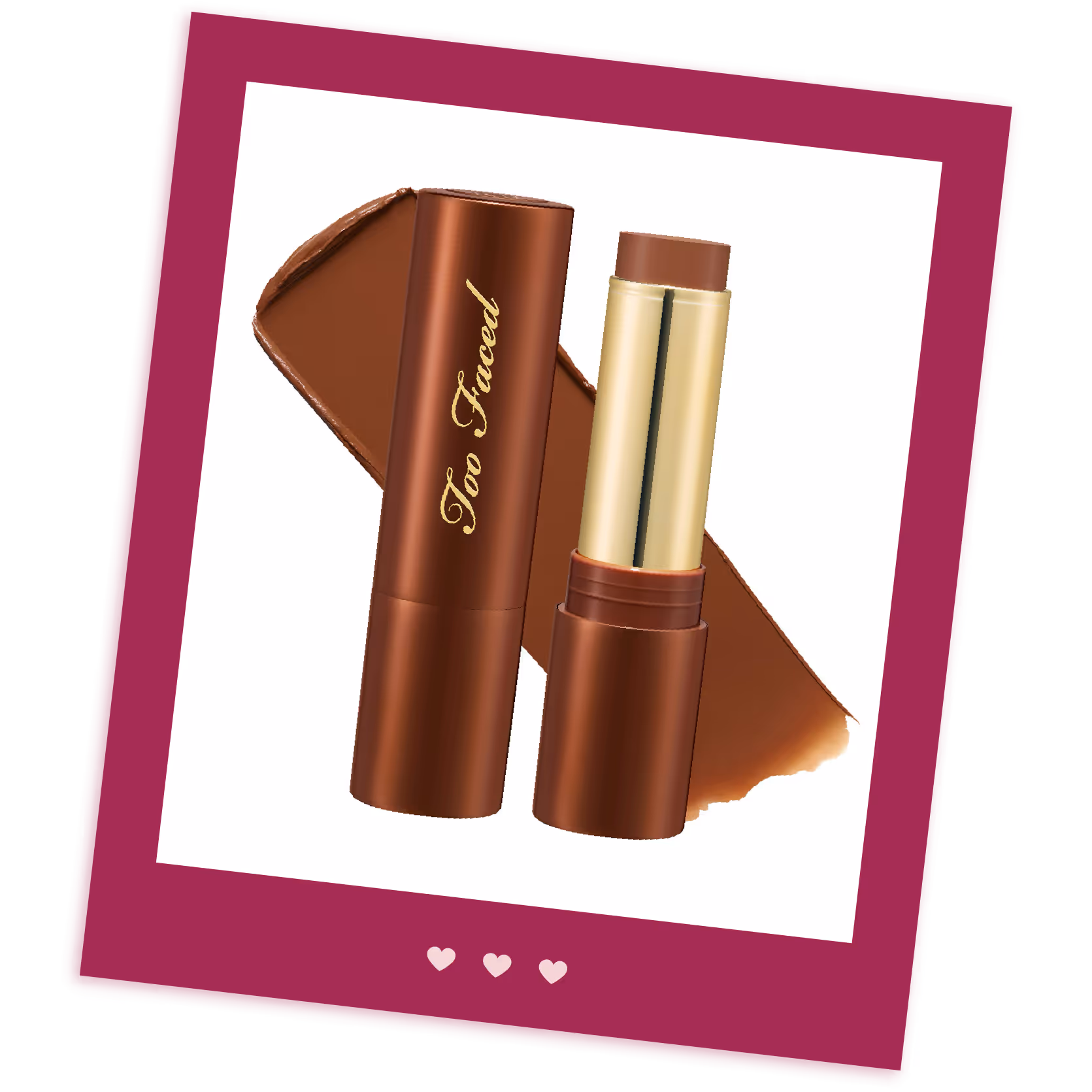 Polaroid of contour stick
