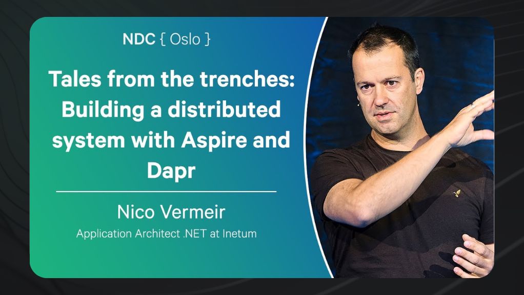 Tales from the trenches: Building a distributed system with Aspire and Dapr 