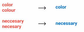 NLP spell correction