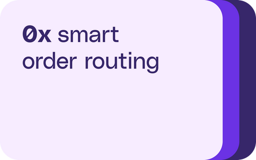 0x Smart Order Routing