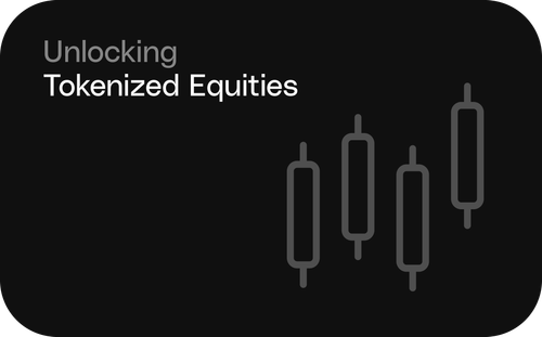 Efficient trading infrastructure for tokenized equities