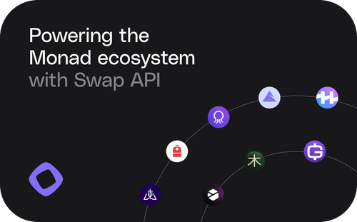 Powering the Monad ecosystem with Swap API