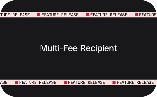 Split Swap Fees Across Multiple Recipients