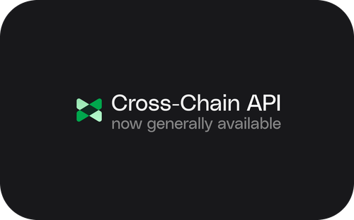 Cross-Chain API is Generally Available