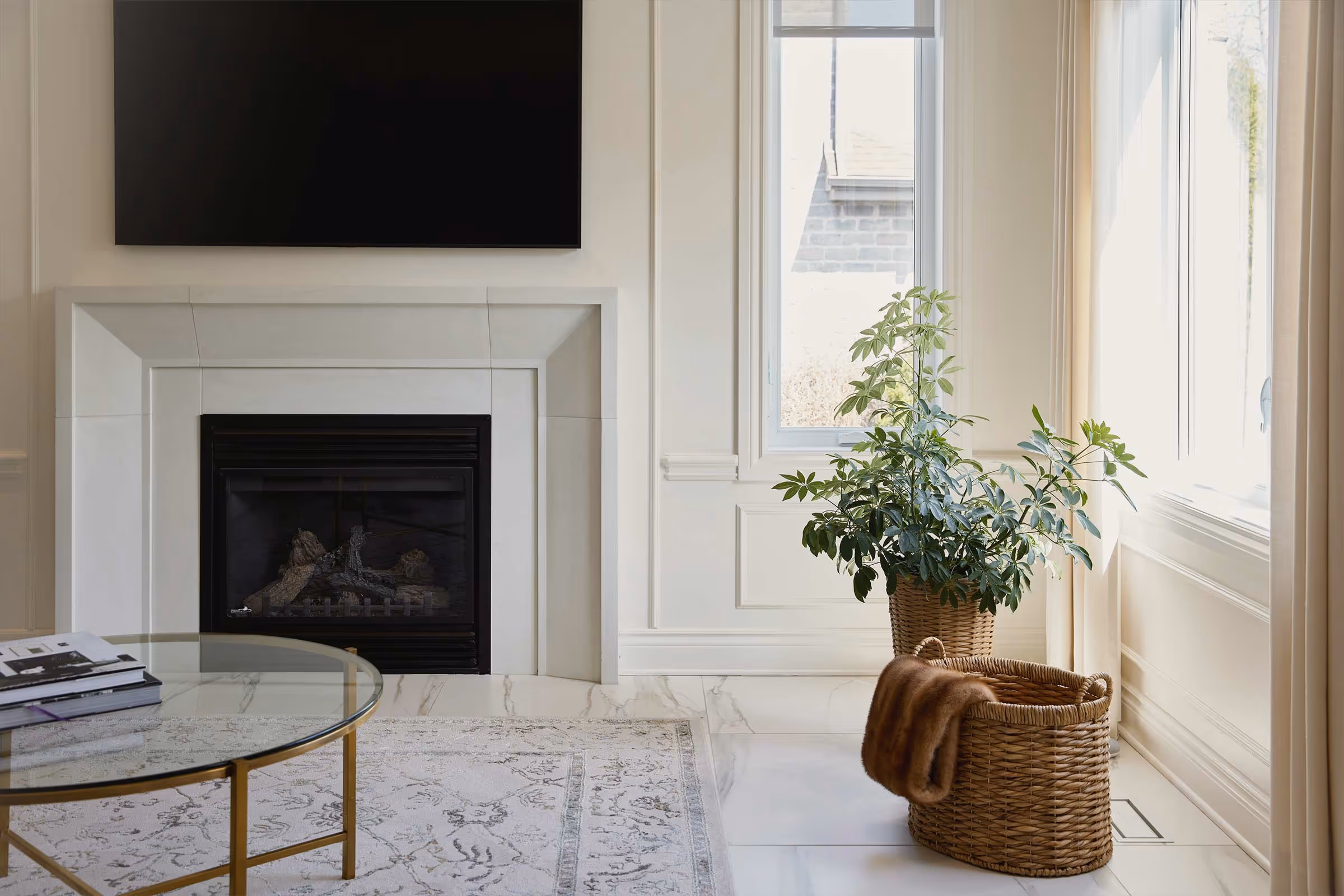 Foyer du salon - Projet Duneau