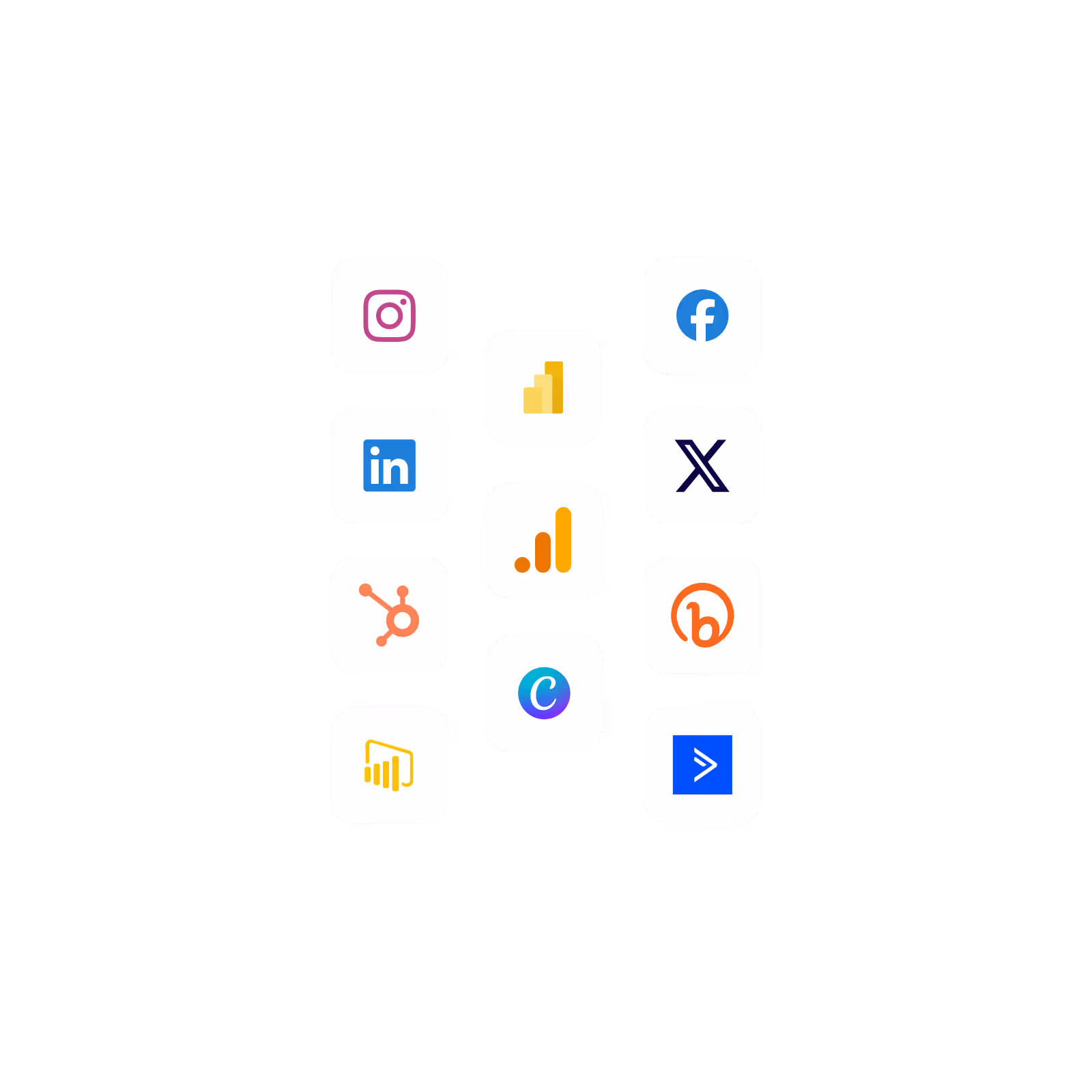 Icons of tool we can integrate with.