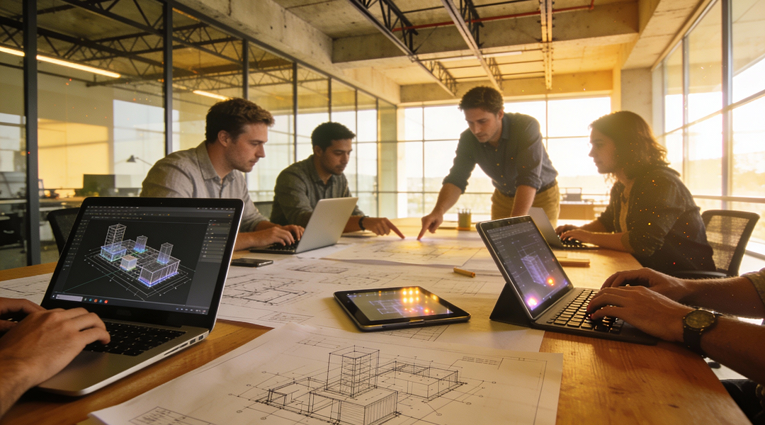 Snapshot of a detailed 3D model showing precise dimensions, constructability and relevant data attach to geometry, such as guarantee, manuals, etc.