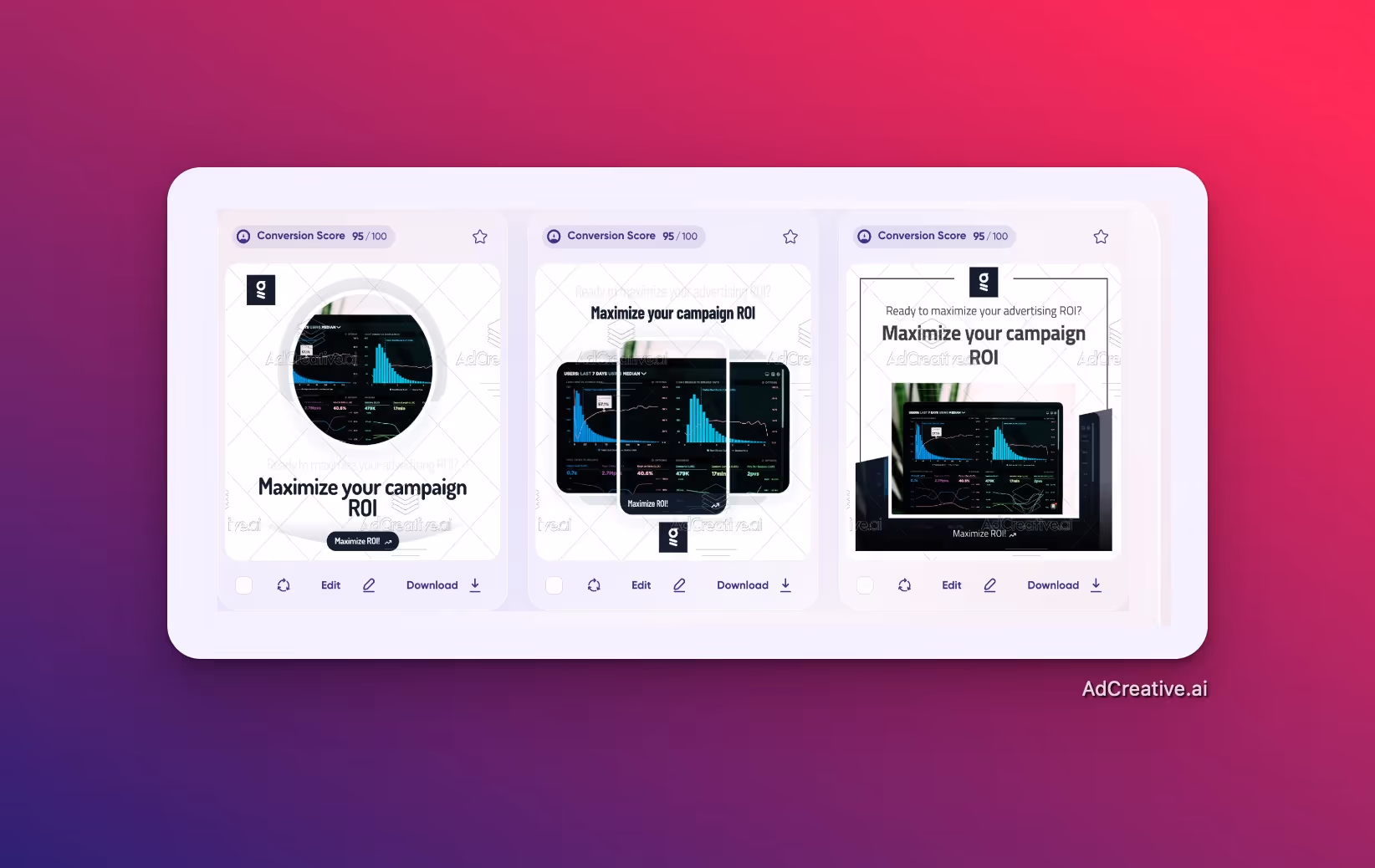 Créatifs GrowthYouNeed - AdCreative.ai