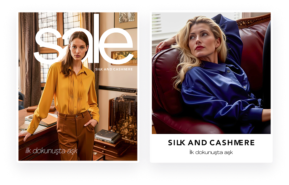 Silk and Cashmere AI Generated Ad Creatives by AdCreative.ai 