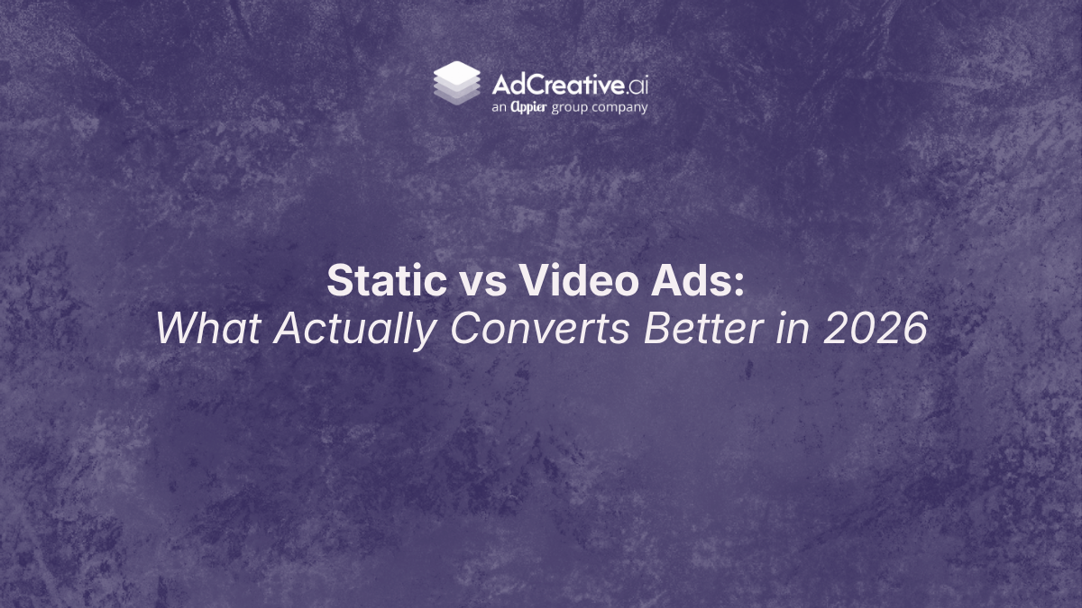 Static vs video ads is a common debate, but performance depends on context. Learn when each format works best and how to use both to improve conversions.