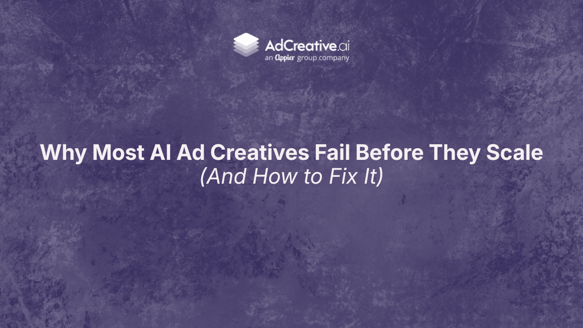 Most AI ad creatives fail due to poor strategy, not bad tools. Learn why ads break before scaling and how to fix your creative framework for performance.
