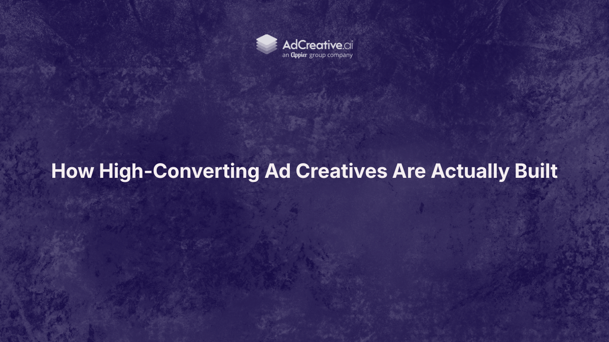 Learn how high-converting ad creatives are built. Discover the frameworks top teams use to create ads that scale and perform consistently.