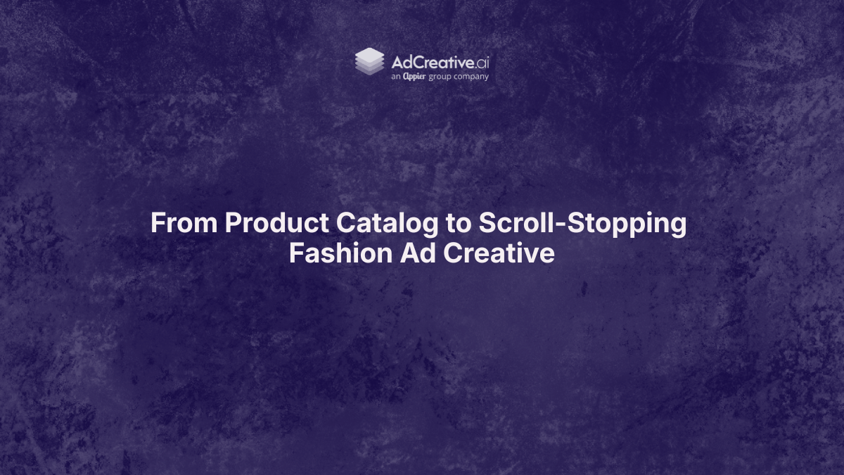 Learn how fashion brands turn static product catalogs into scroll-stopping ad creatives using AI-powered workflows built for modern advertising performance.