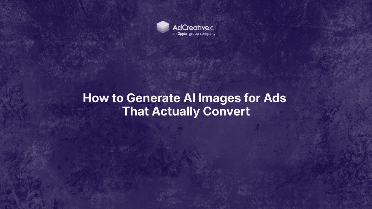 Learn how to generate AI images for ads that actually convert with performance-focused creative strategies built for clicks, engagement, and conversions.