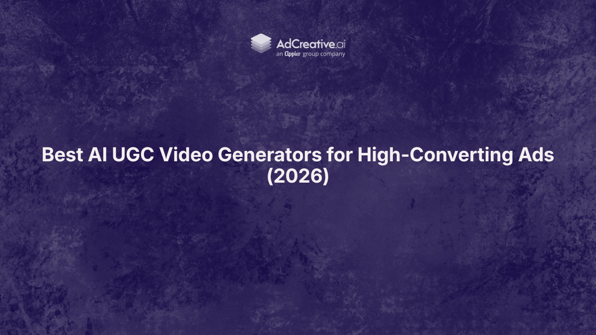 Looking for the best AI UGC video generator? Learn what actually matters when choosing AI tools for high-converting ad creatives, faster testing, and scalable campaign production.