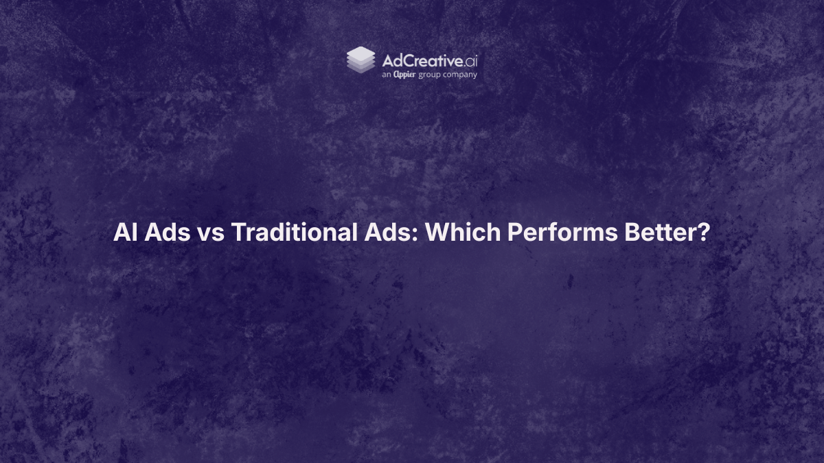 Compare AI ads and traditional ads across cost, speed, scalability, and performance. Learn where AI advertising outperforms traditional creative workflows.
