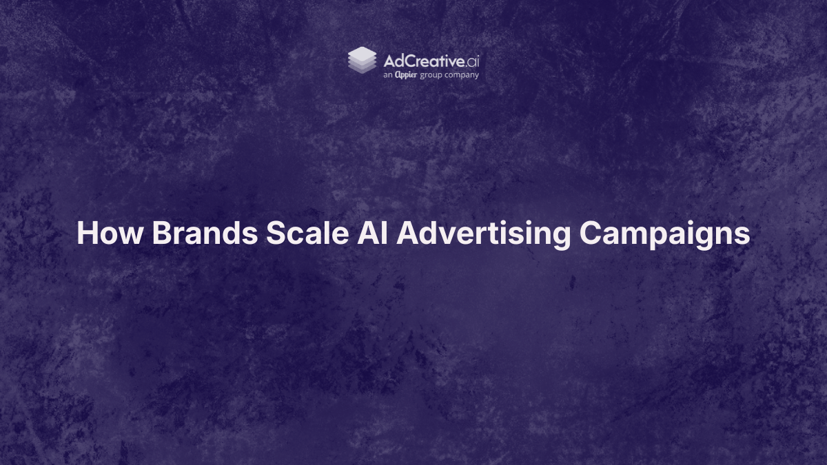Learn how brands scale AI advertising campaigns through creative testing, automation, and faster production workflows. Discover the strategies behind sustainable campaign growth.