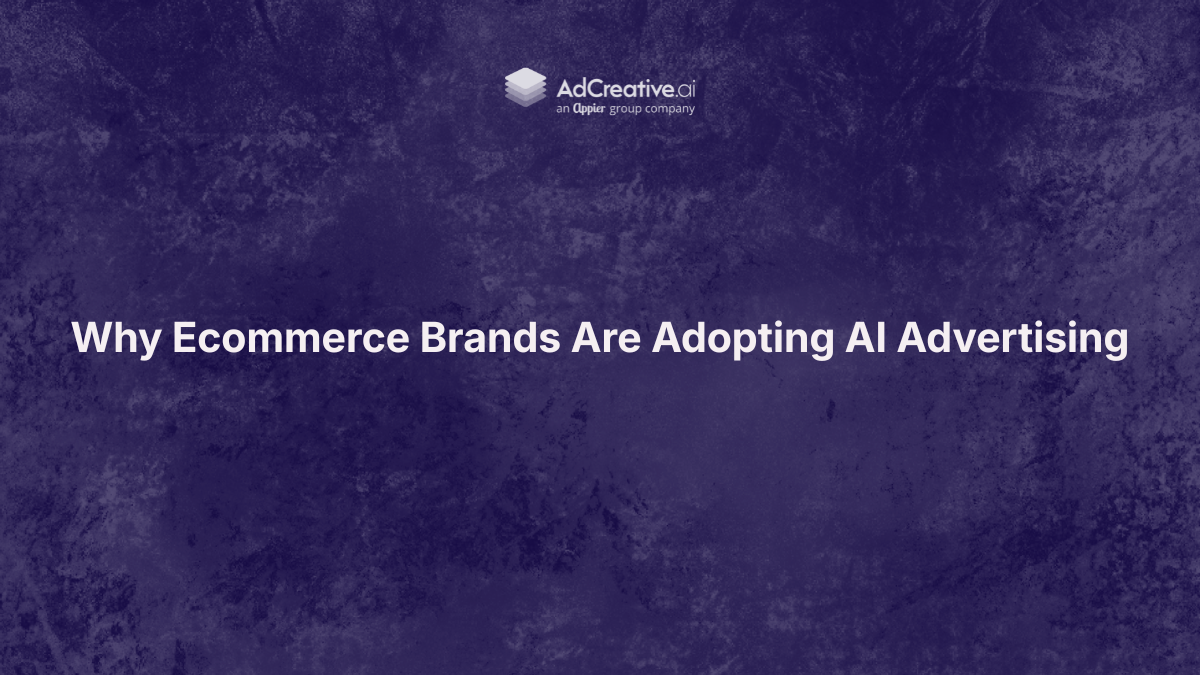 Learn why ecommerce brands are adopting AI advertising to scale creative production, improve testing, and drive better campaign performance.