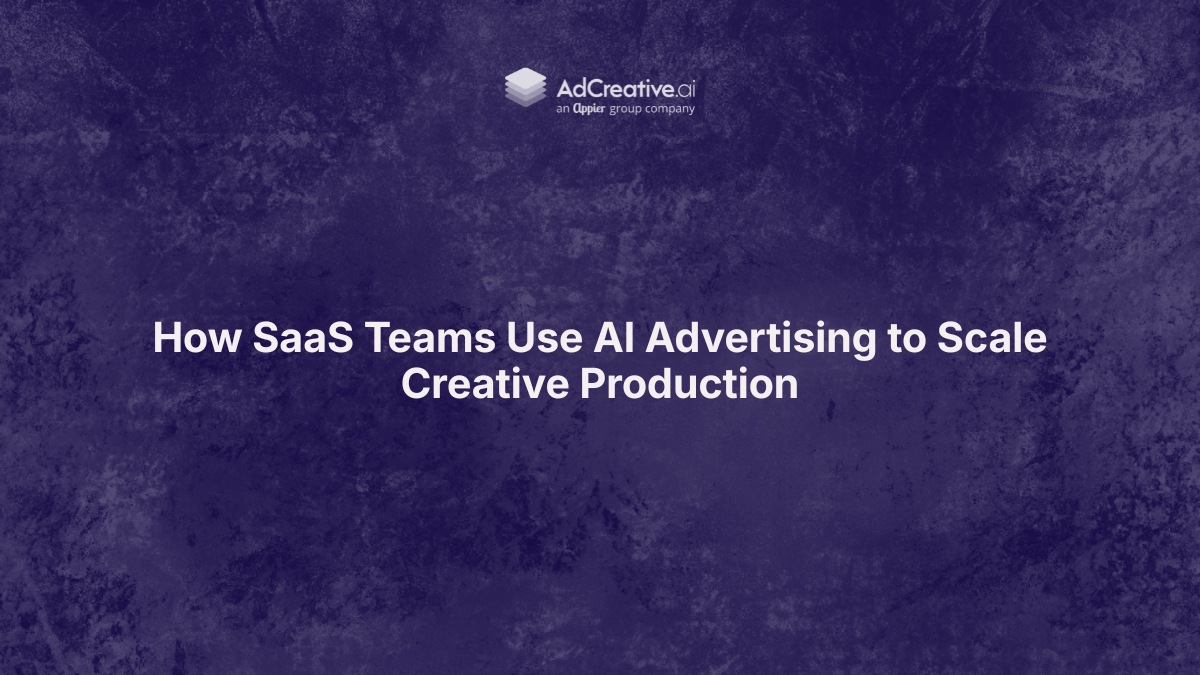 Discover how SaaS teams use AI advertising to scale creative production, test messaging faster, and improve campaign performance.
