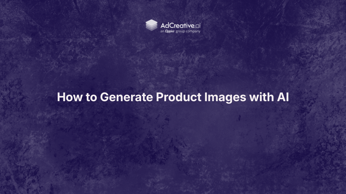 Learn how to generate product images with AI for advertising, ecommerce, and social media campaigns. Discover best practices and creative testing strategies.