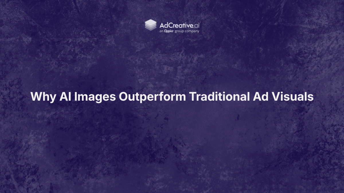 Discover why AI images often outperform traditional ad visuals through faster testing, greater customization, and scalable creative production.