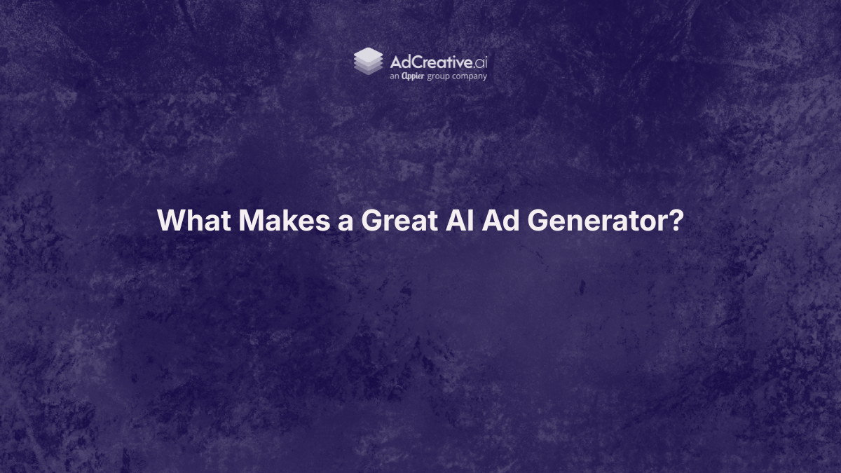Learn what separates a great AI ad generator from the rest. Discover the features, capabilities, and benefits that help marketers create high-performing ads faster.