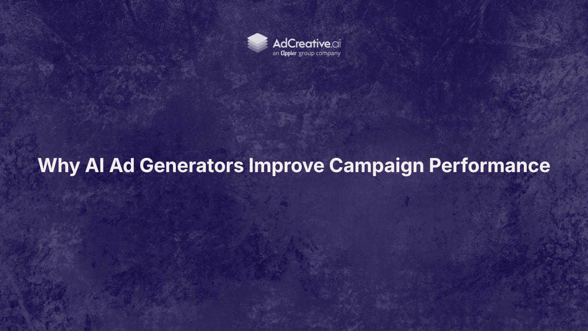 Discover how AI ad generators improve campaign performance by enabling faster creative production, more ad variations, better testing opportunities, and scalable advertising workflows.