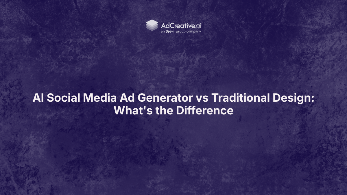 Compare AI social media ad generators to traditional design workflows on speed, cost, and creative control to find the right fit for your team.