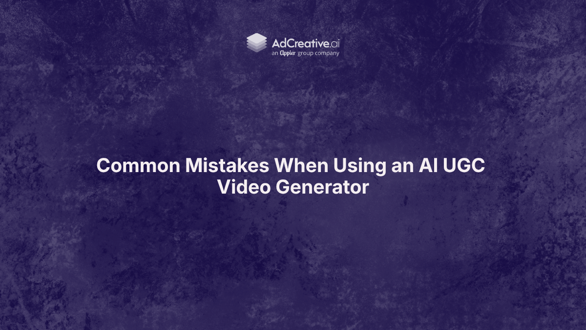 Avoid the most common AI UGC video generator mistakes, from ad-style scripts to weak hooks, and keep your creator-style videos feeling authentic.