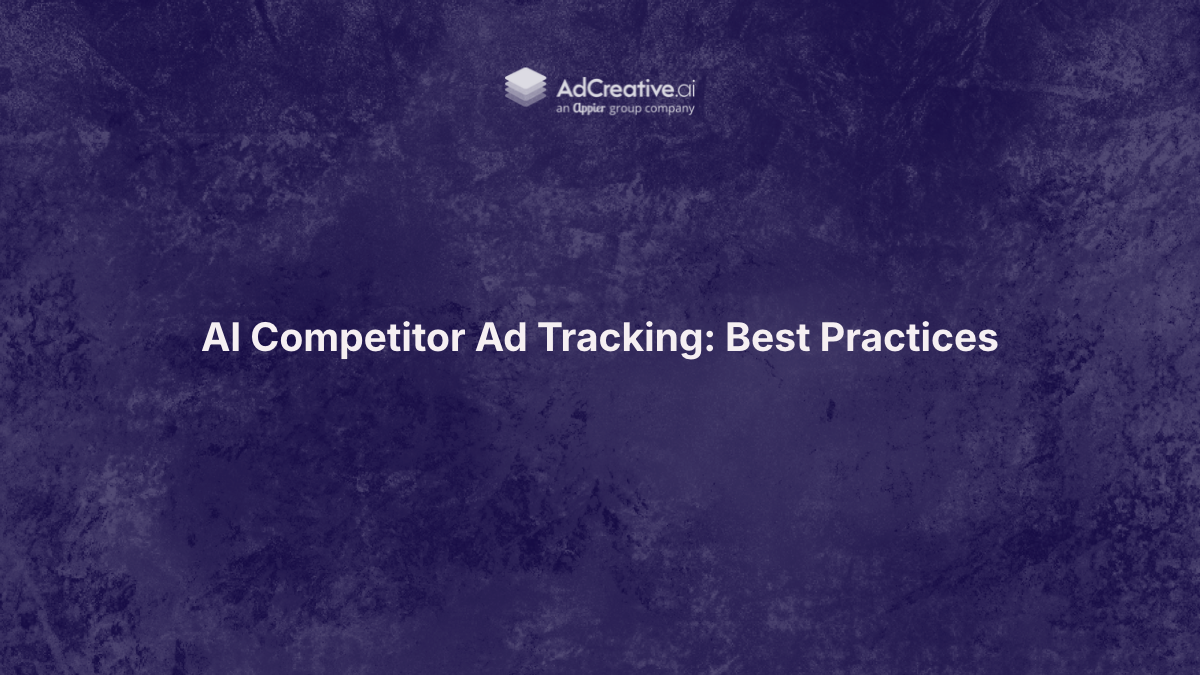Learn the best practices for AI competitor ad tracking, from building a focused list to turning competitor insights into creative tests that improve performance.