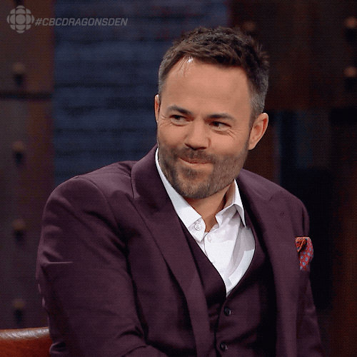 Dragons Den Smile GIF by CBC