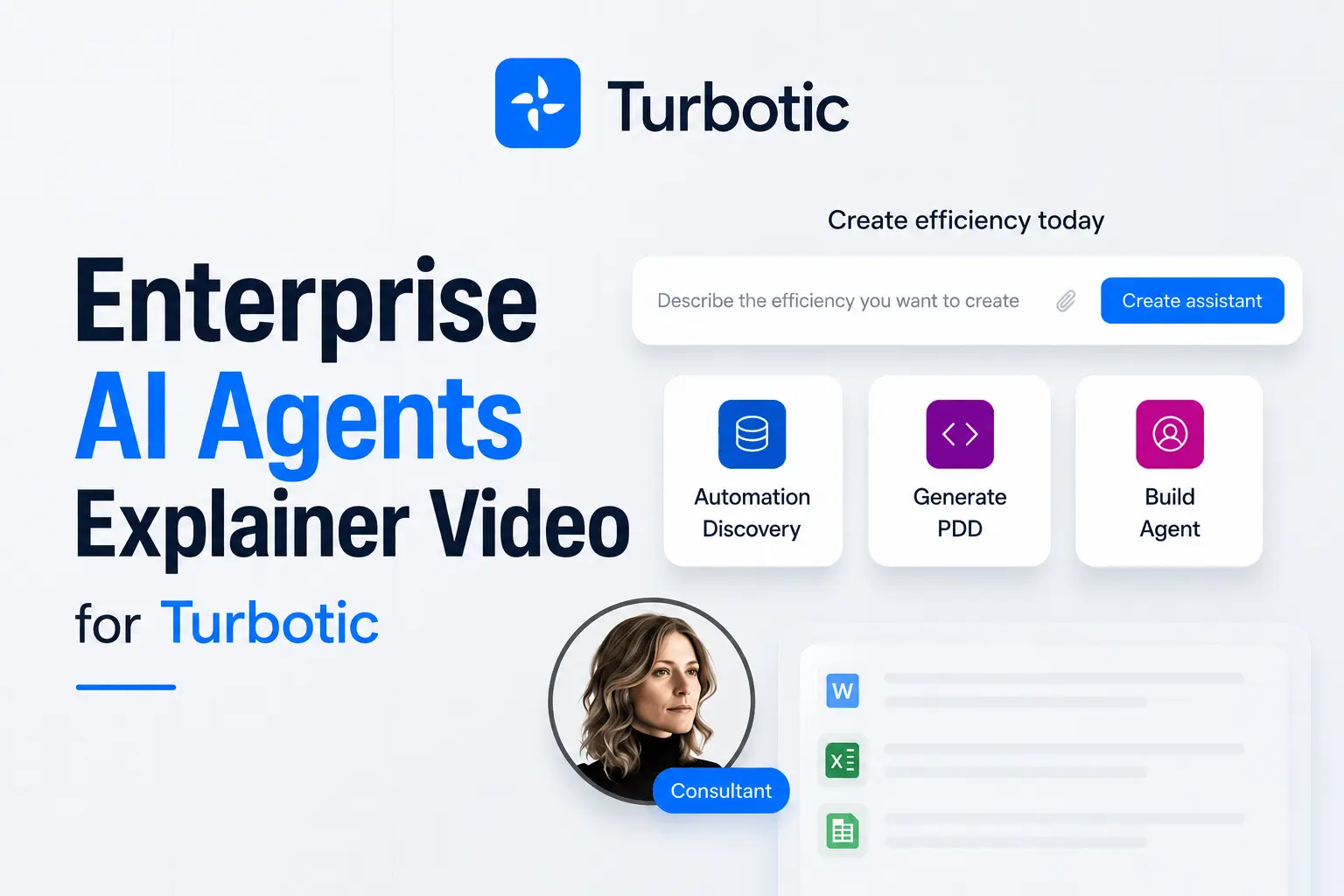 AI Explainer Video for Turbotic: Simplifying Enterprise AI for Modern Business Teams