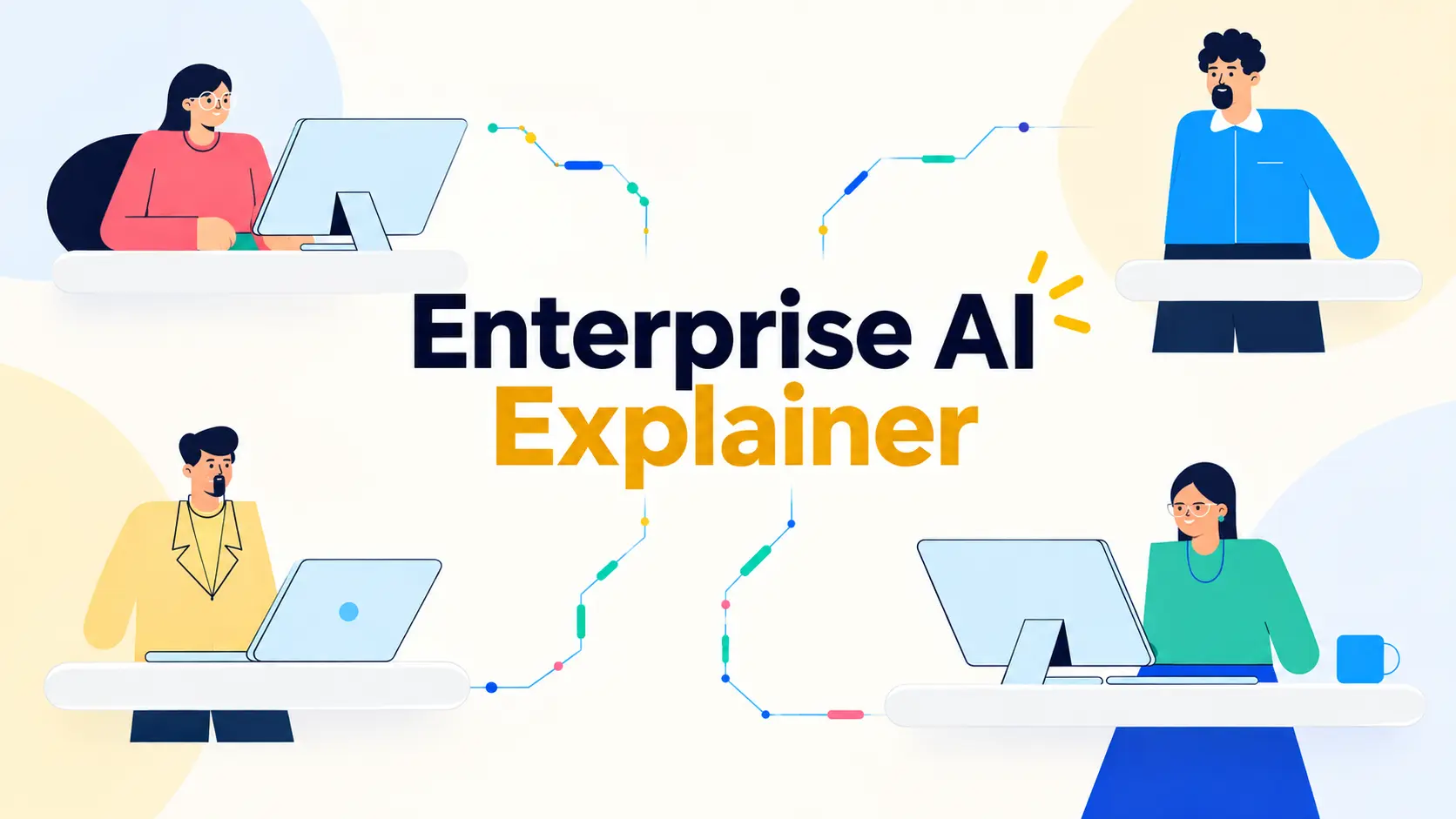 Explaining an AI Customer Service Product Without Showing the Product
