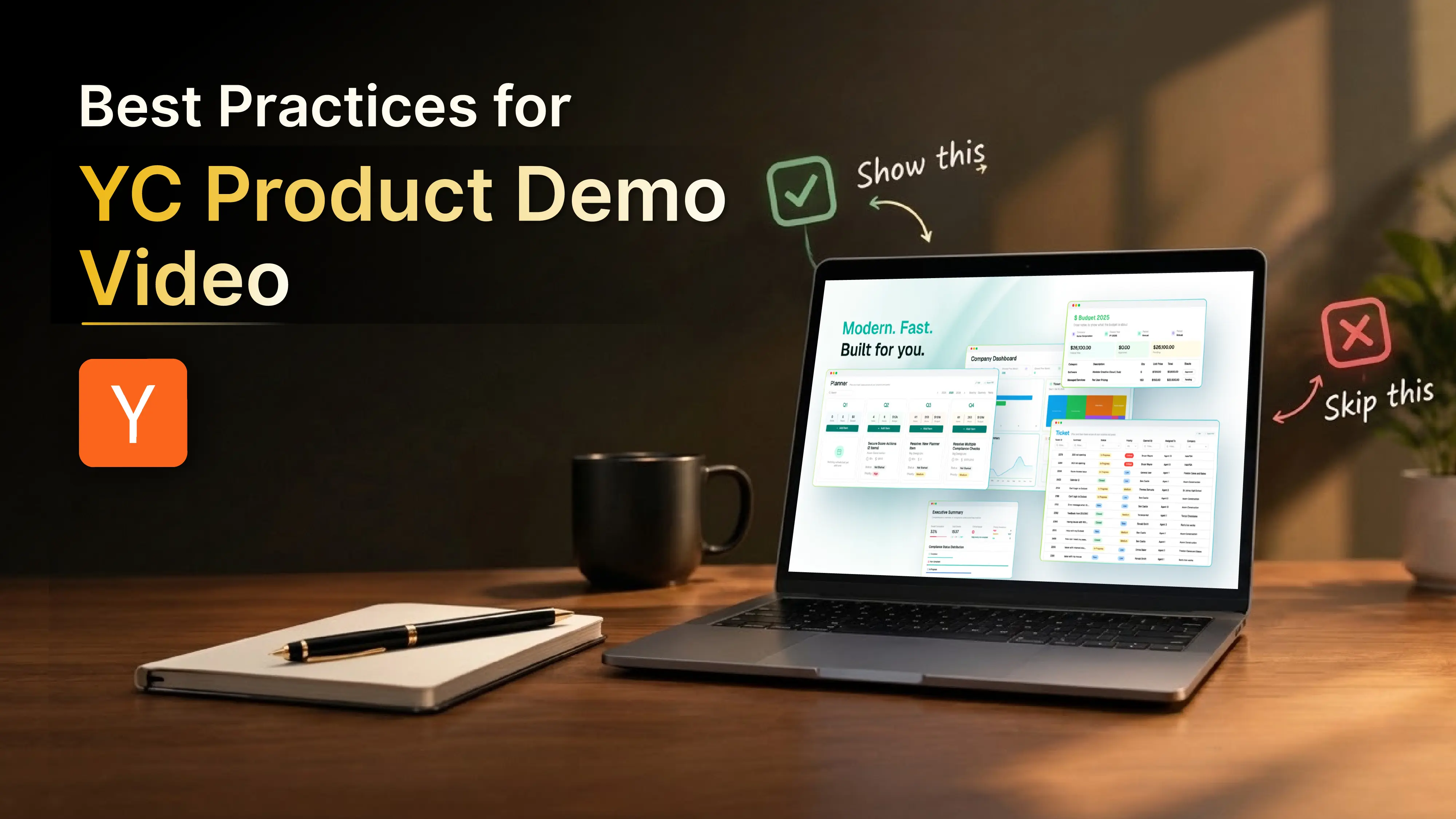 Best Practices for YC Product Demo Video: What to Show and What to Skip