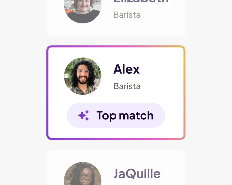 Homebase AI Assistant automating employee scheduling and hiring tasks